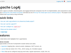 Apache Log4j download | SourceForge.net