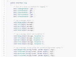 Apache log4net Screenshot 1