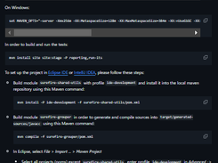 Apache Maven Surefire Screenshot 1