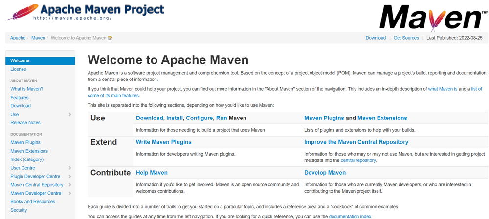 Apache Maven Screenshot 1