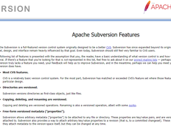 Apache Subversion Screenshot 1