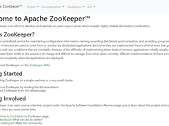 Apache ZooKeeper Screenshot 1