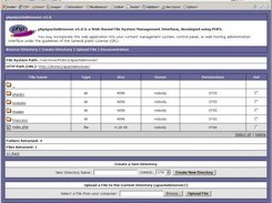 phpApacheBrowser.v5.0 - File Browser Interface Screenshot
