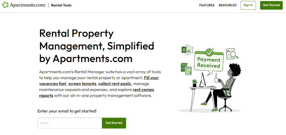 Apartments.com Rental Manager Screenshot 1