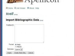Import information from PubMed in bulk