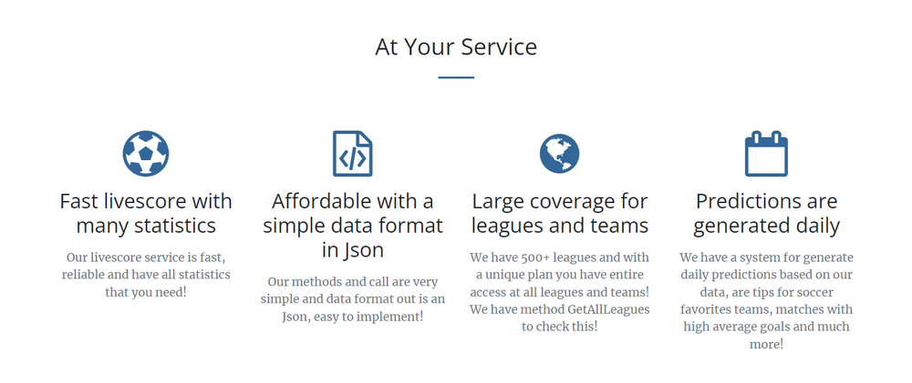 Footystats api - soccer stats & data API