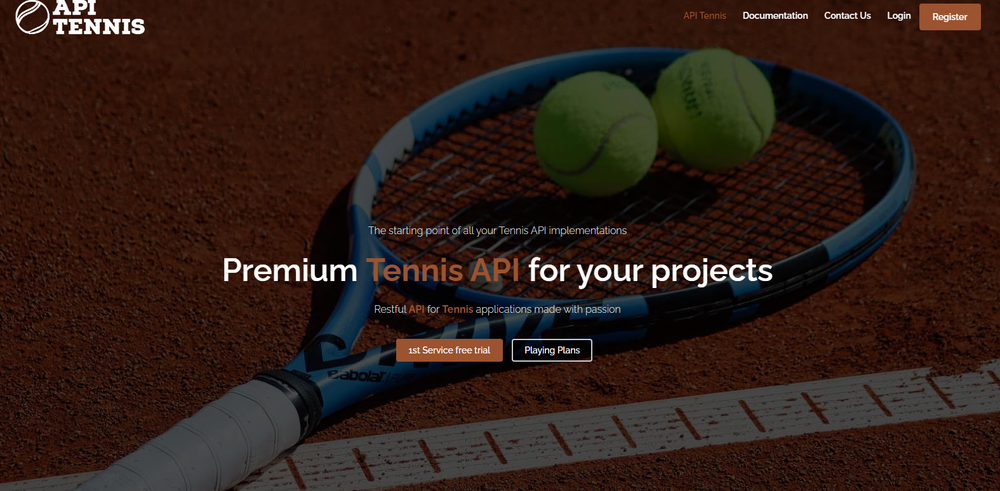 API Tennis Screenshot 1