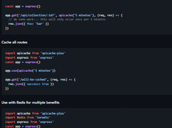 apicache-plus Screenshot 1