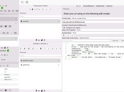 JSON POST Request in light model