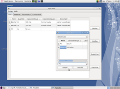 Ajout d'un élément au stock (Linux)