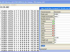 The API library call CI5010RS422.DLL Screenshot 1