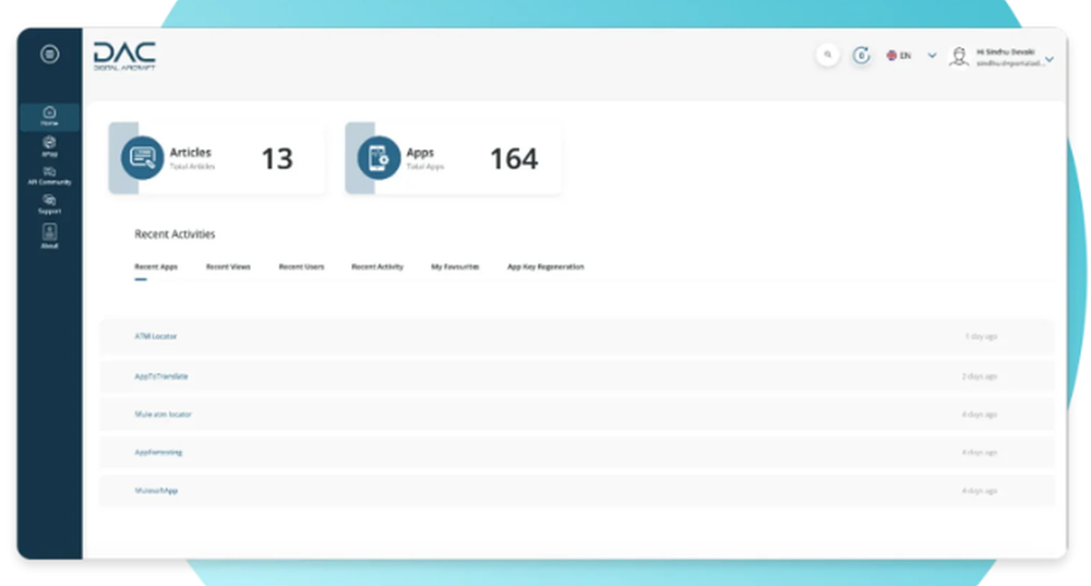 DigitalAPI Screenshot 1