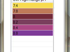 Main window showing the test selector and start button