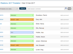 aPlus+ Attendance Screenshot 1