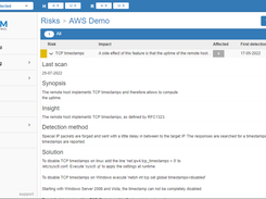 Vulnerability scanning is included