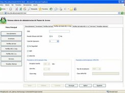 Interfaz GUI de configuracion de interfaz de radio 11 b/g