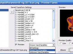 Flame Preview Dialog