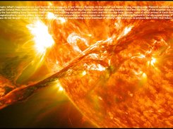  A Solar Filament Erupts.