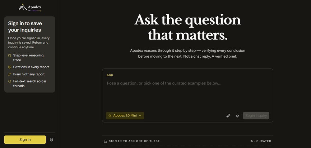 Apodex Screenshot 1