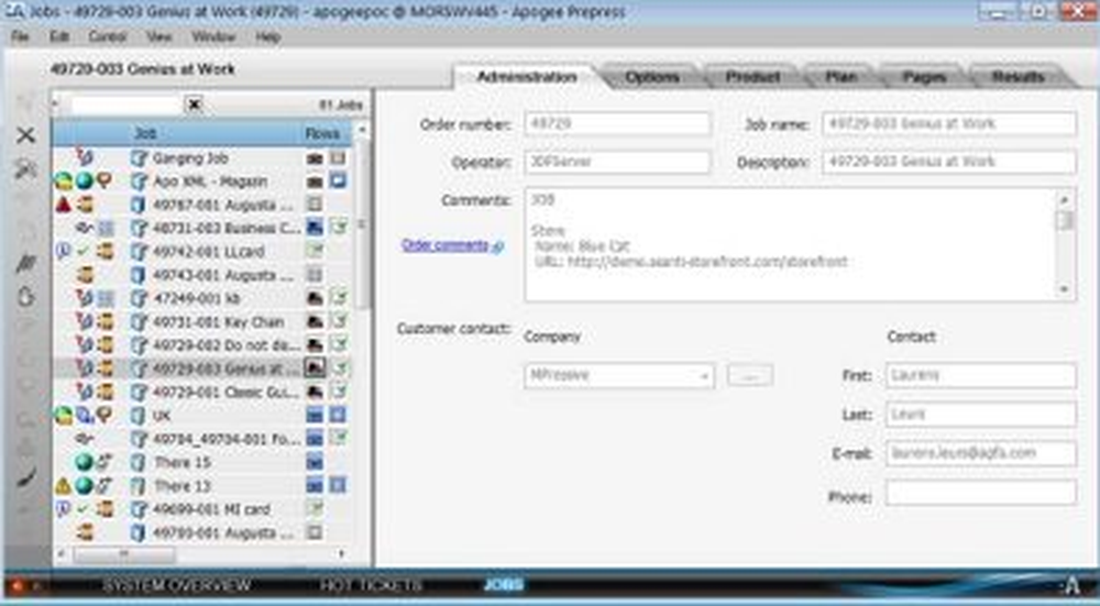 Apogee StoreFront Screenshot 1