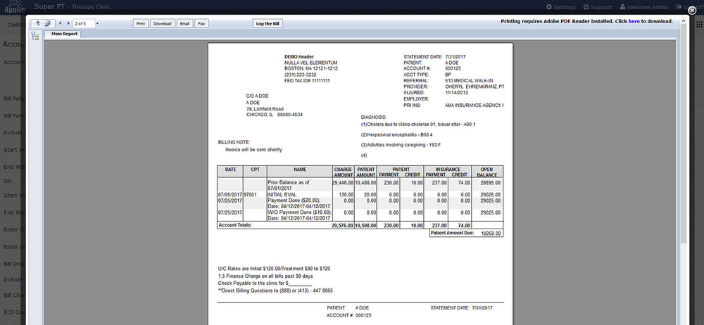 ApolloPTpracticeManagement-Billing