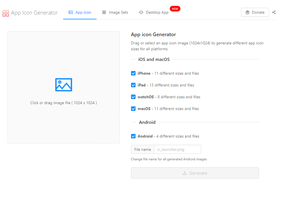 App Icon Generator Screenshot 1