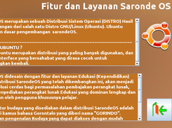 Pengenalan Fitur SarondeOS