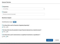 Apparity’s customizable registration forms serve as a perfect platform for an organization-specific risk assessment.