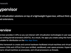 Apple Hypervisor Screenshot 1