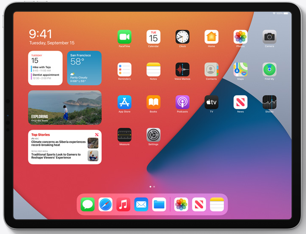 Apple iPadOS Screenshot 1