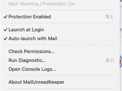 Apple Mail Unread Keeper Screenshot 1