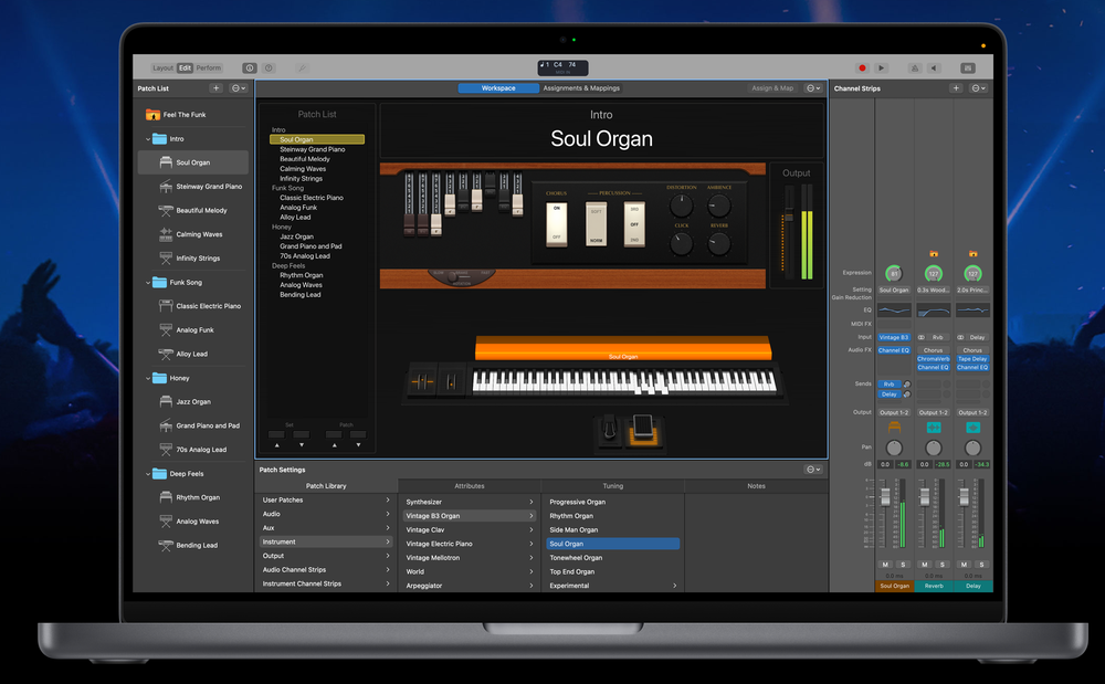 Apple MainStage Screenshot 1