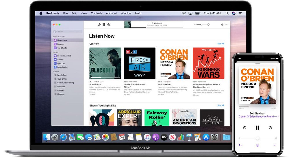 Apple Podcasts Screenshot 1