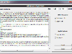 Export Dialog