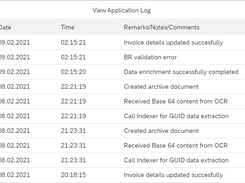 Audit Trail View