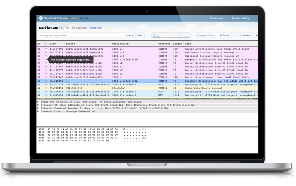 CloudShark Screenshot 1