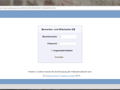 Login form