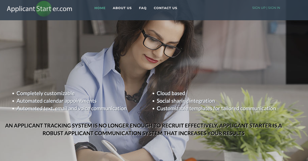 Applicantstarter Screenshot 1