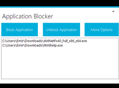 Blocked Programs List