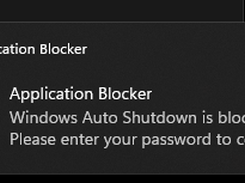 Application Blocked
