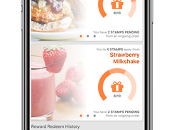 Mobile Order-ahead App- Digital Stamp Cards