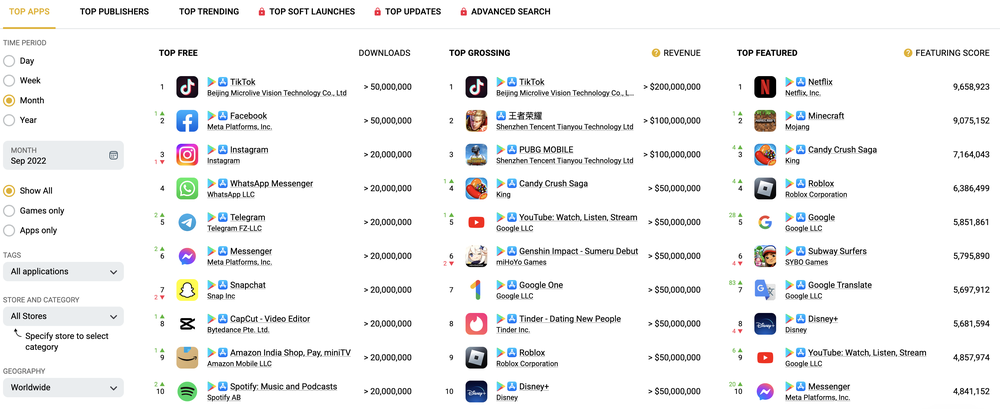 AppMagic Screenshot 1