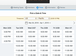 Booking Page step 3