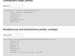 Appointment Picker Screenshot 1