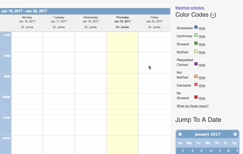 Appointment Reminder Screenshot 1