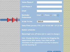 Appointment Reminder Screenshot 1