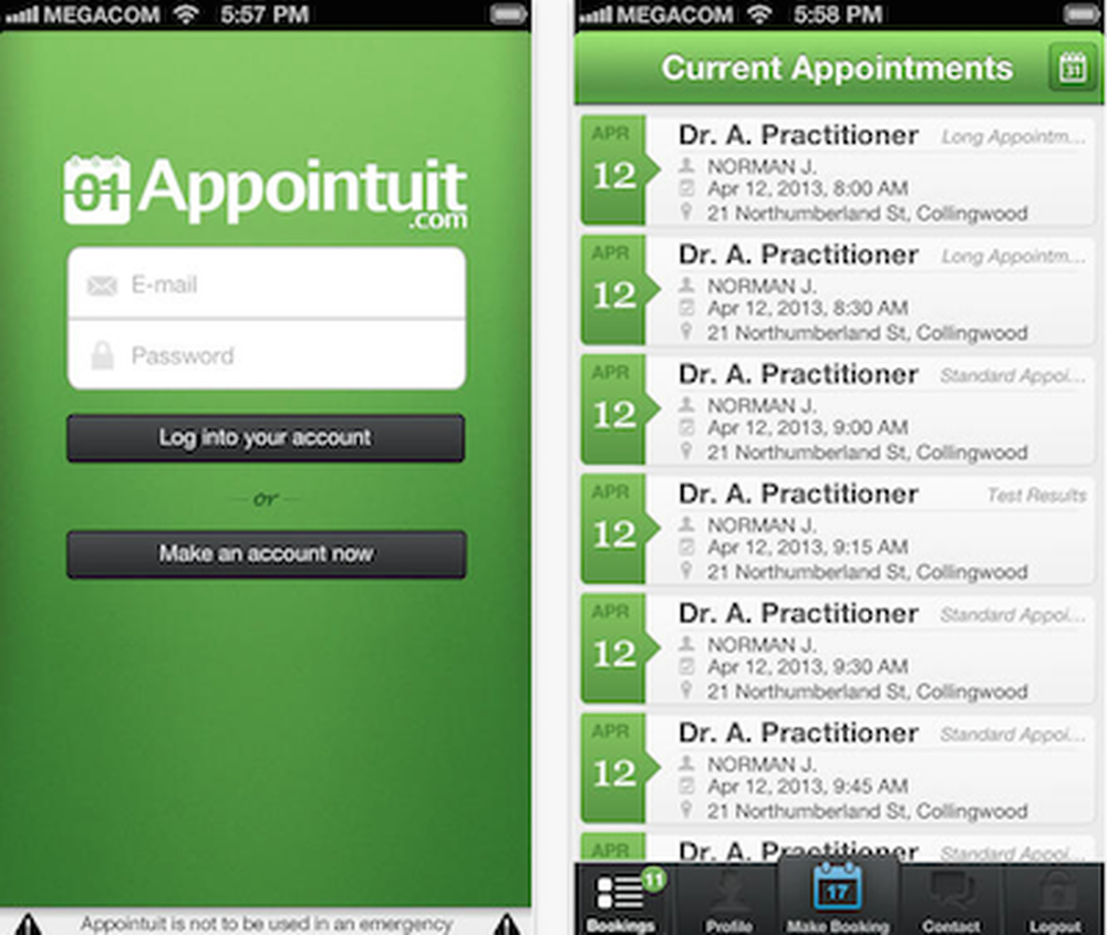 Appointuit Screenshot 1