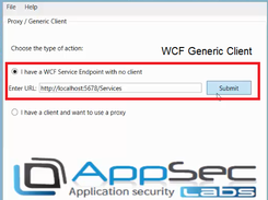 Main Screen - Generic Client