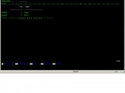 create, insert, select, drop - all done in MySQL fro example