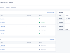 Check-in process monitoring